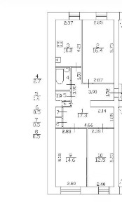 Продается 3-комн. квартира, 76,2 м²