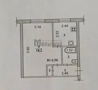Продается 1-комн. квартира, 31 м²