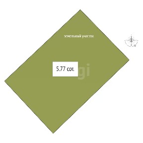 Продается участок, 5,77 сот.