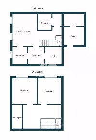 Продается 2-этажный дом, 70,6 м²