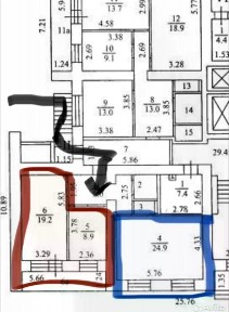 Сдается помещение свободного назначения, 25 м²