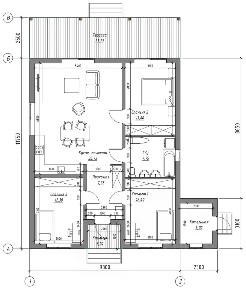 Продается 1-этажный дом, 120 м²
