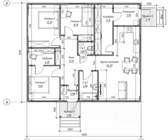 Продается 1-этажный дом, 110 м²
