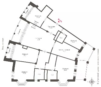 Сдается многокомнатная квартира, 273 м²
