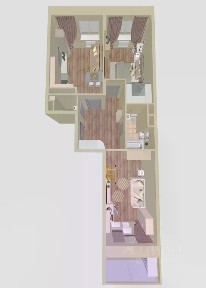 Продается 3-комн. квартира, 68,24 м²