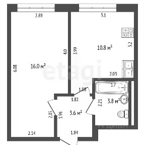 Продается 1-комн. квартира, 35 м²