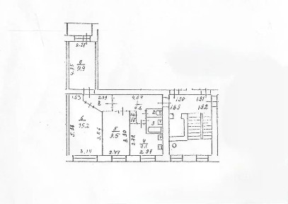Продается 3-комн. квартира, 55,9 м²