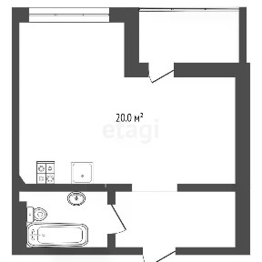 Продается студия, 30,1 м²