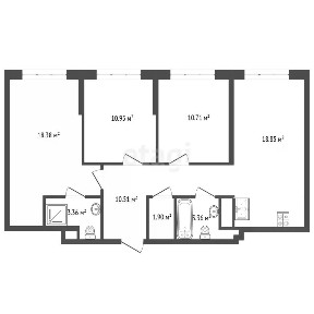 Продается 4-комн. квартира, 78,2 м²