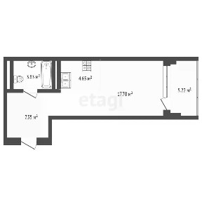 Продается 1-комн. квартира, 30 м²