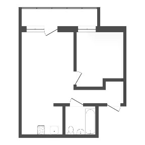 Продается 1-комн. квартира, 65 м²
