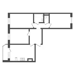 Продается 3-комн. квартира, 85 м²