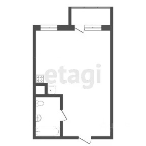 Продается студия, 30,9 м²