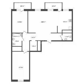 Продается 2-комн. квартира, 84,8 м²