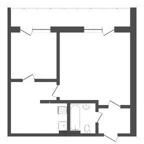Продается 2-комн. квартира, 35 м²