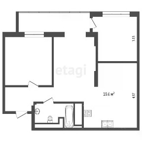 Продается 2-комн. квартира, 69,3 м²