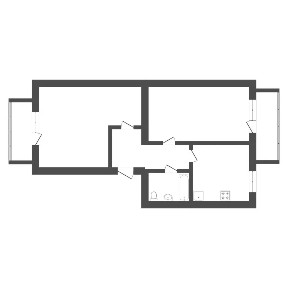 Продается 2-комн. квартира, 57,6 м²