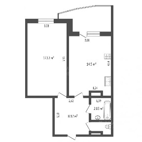 Продается 1-комн. квартира, 49,9 м²