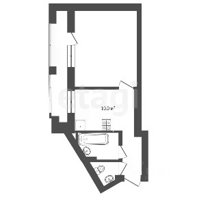 Продается 1-комн. квартира, 36,2 м²