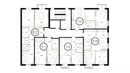 Продается 1-комн. квартира, 37,99 м²