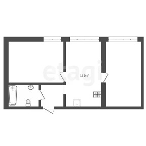 Продается 2-комн. квартира, 57,6 м²
