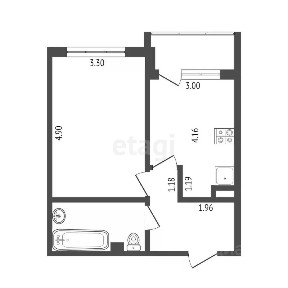 Продается 1-комн. квартира, 40 м²