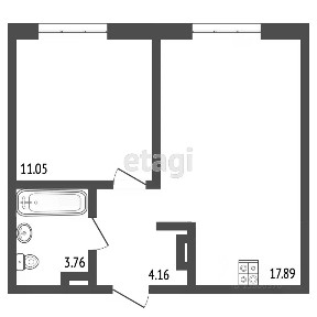 Продается 1-комн. квартира, 37 м²