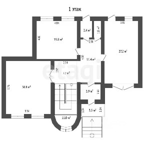 Продается 3-этажный дом, 313,6 м²