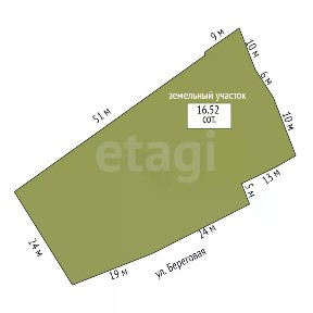 Продается участок, 16,5 сот.