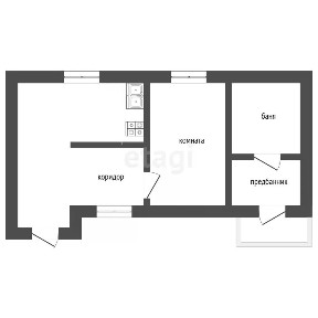 Продается 1-этажный дом, 70 м²