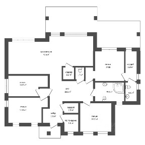 Продается 1-этажный коттедж, 218 м²