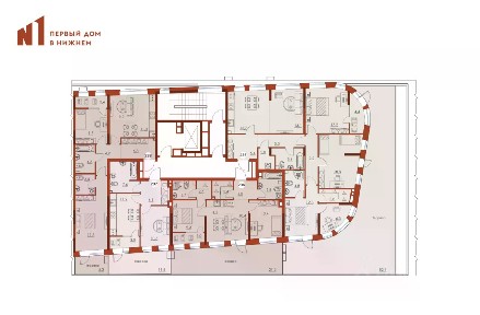 Продается 1-комн. квартира, 50,3 м²