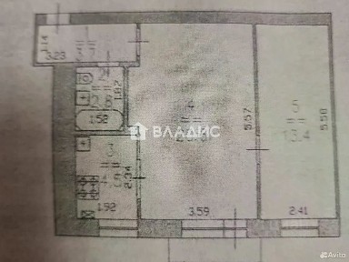 Продается 2-комн. квартира, 45 м²