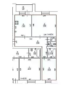 Продается 2-комн. квартира, 61,6 м²