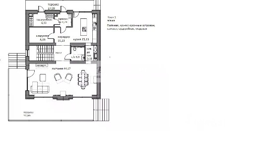 Продается 3-этажный коттедж, 409,4 м²