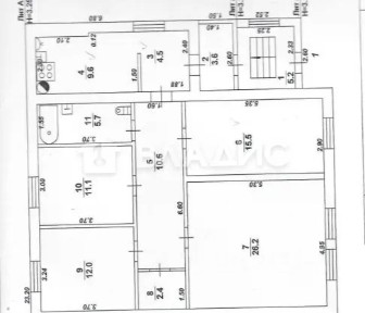 Продается 1-этажный дом, 97,6 м²