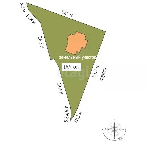 Продается 2-этажный дом, 236 м²