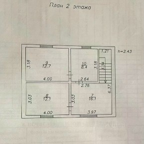 Продается 2-этажный коттедж, 173 м²