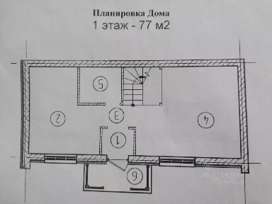 Продается 2-этажный таунхаус, 77 м²