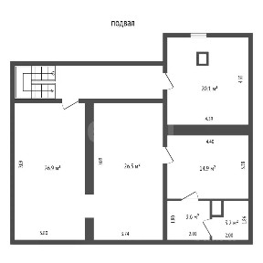 Продается 3-этажный дом, 196,4 м²