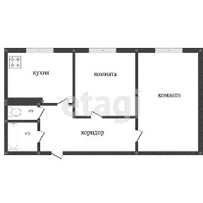 Продается 2-комн. квартира, 45 м²