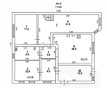 Продается 2-этажный дом, 192 м²