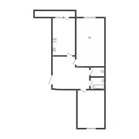 Продается 2-комн. квартира, 53 м²