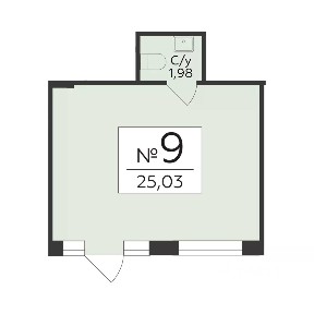 Продается помещение свободного назначения, 25,03 м²