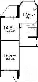 Москва, ЗАО, р-н Тропарево-Никулино, ул. Академика Анохина, 5К4