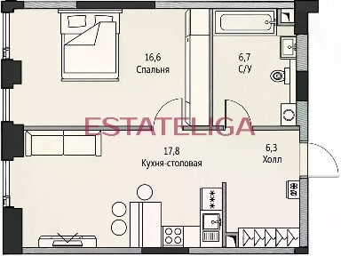 Москва, ЮЗАО, р-н Котловка, Севастопольский просп., 22А