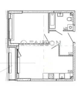 Продается 1-комн. квартира, 44,7 м²
