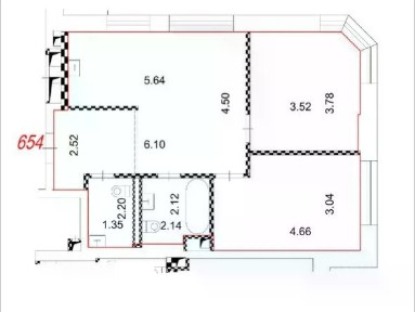 Продается 2-комн. квартира, 60,4 м²