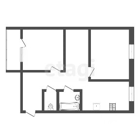 Продается 2-комн. квартира, 51,1 м²