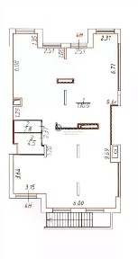 Сдается помещение свободного назначения, 137,3 м²